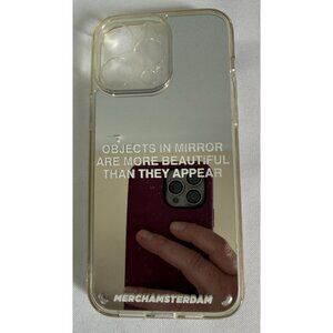 Phone Case for iPhone 13 14 15 16 Max Plastic Case Mirror Design‎